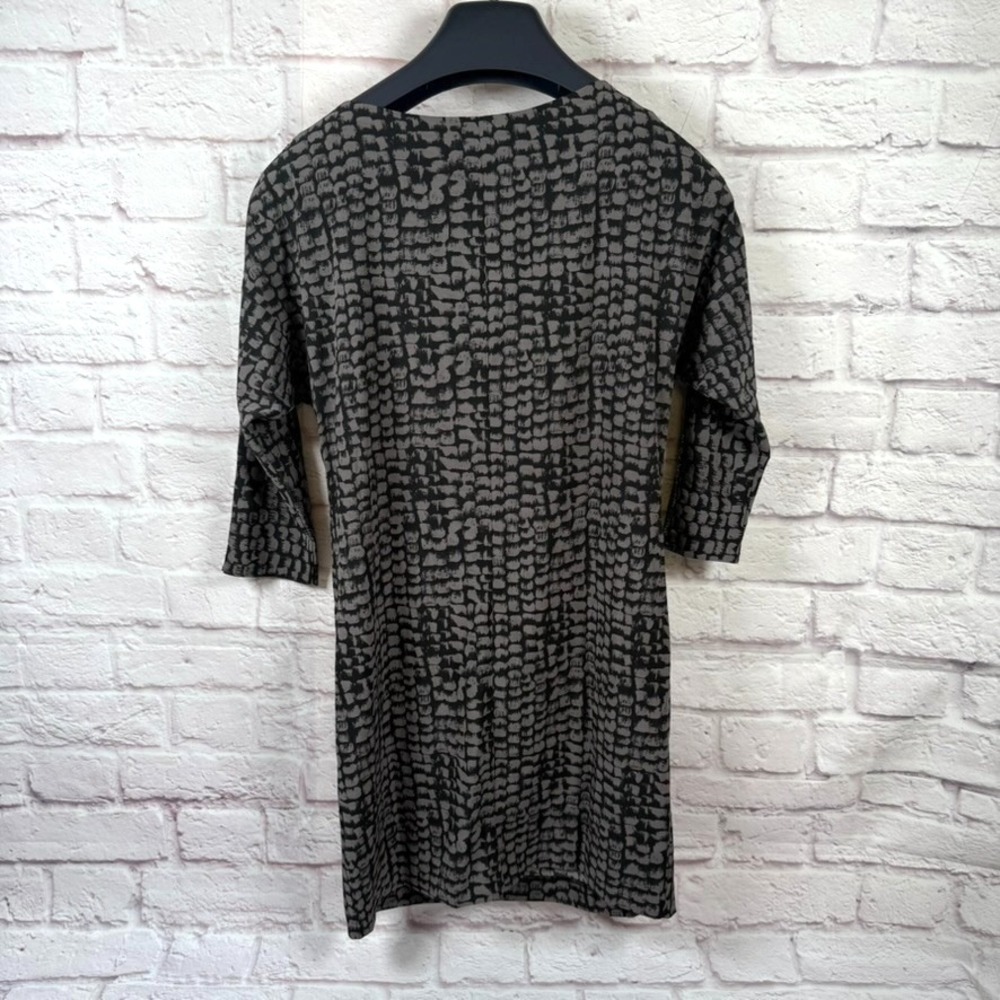 NWT A|X Armani Exchange‎ Womens Size 0 Black Tan Sequin Cocktail Dress Orig $128 - Picture 3 of 9
